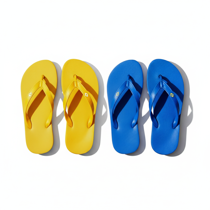 Sandália Azul + Amarela (2) - Unissex